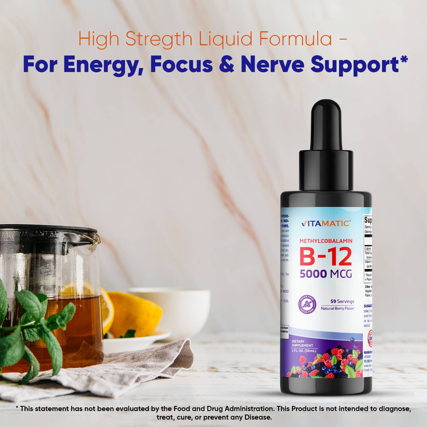 Liquid B12 - 5000 mcg (2oz)