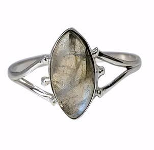 The Cat's Meow - Labradorite Ring (Size 6)