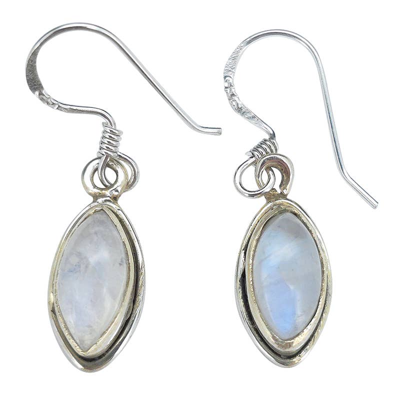 Moonstone Earrings - Drops of Moonlight