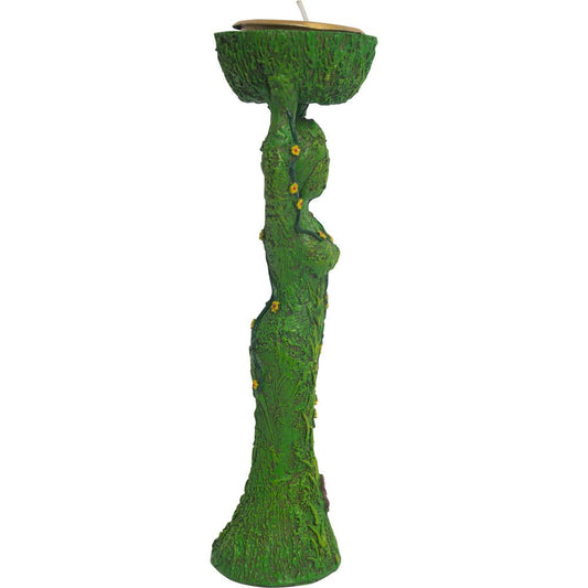 Earth Goddess Candle Holder