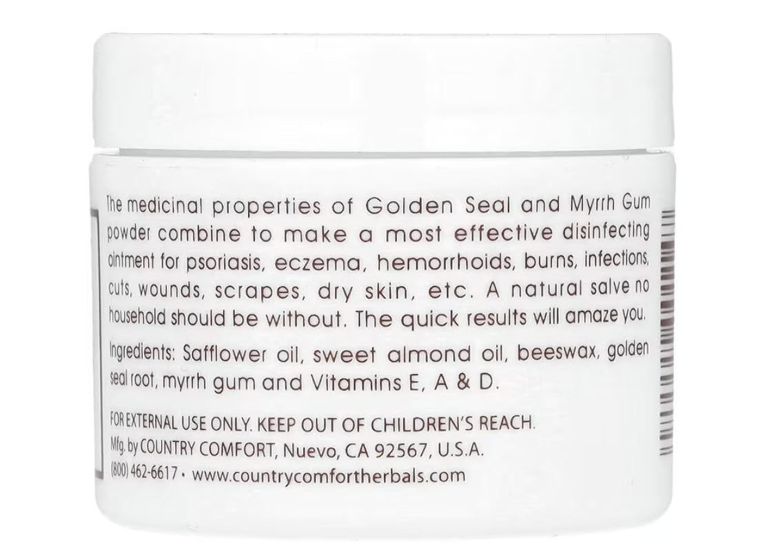 Golden Seal & Myrrh Herbal Salve (2 oz)