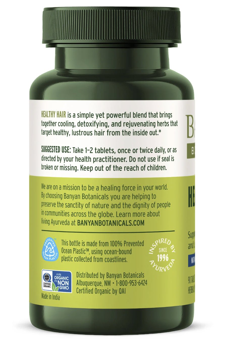 Healthy Hair Tablets (Organic)