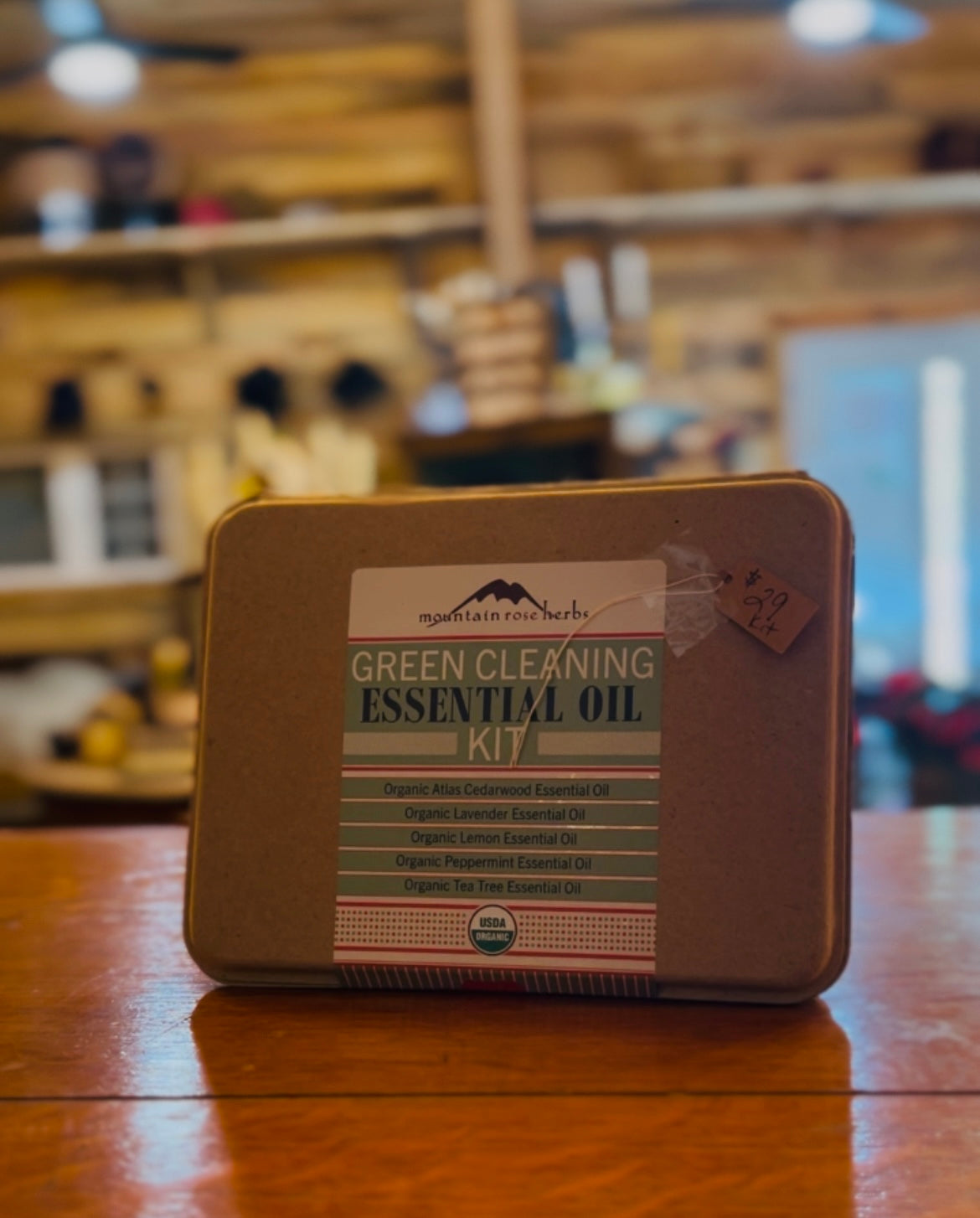Green Cleaning Kit of Essential Oils - Organic