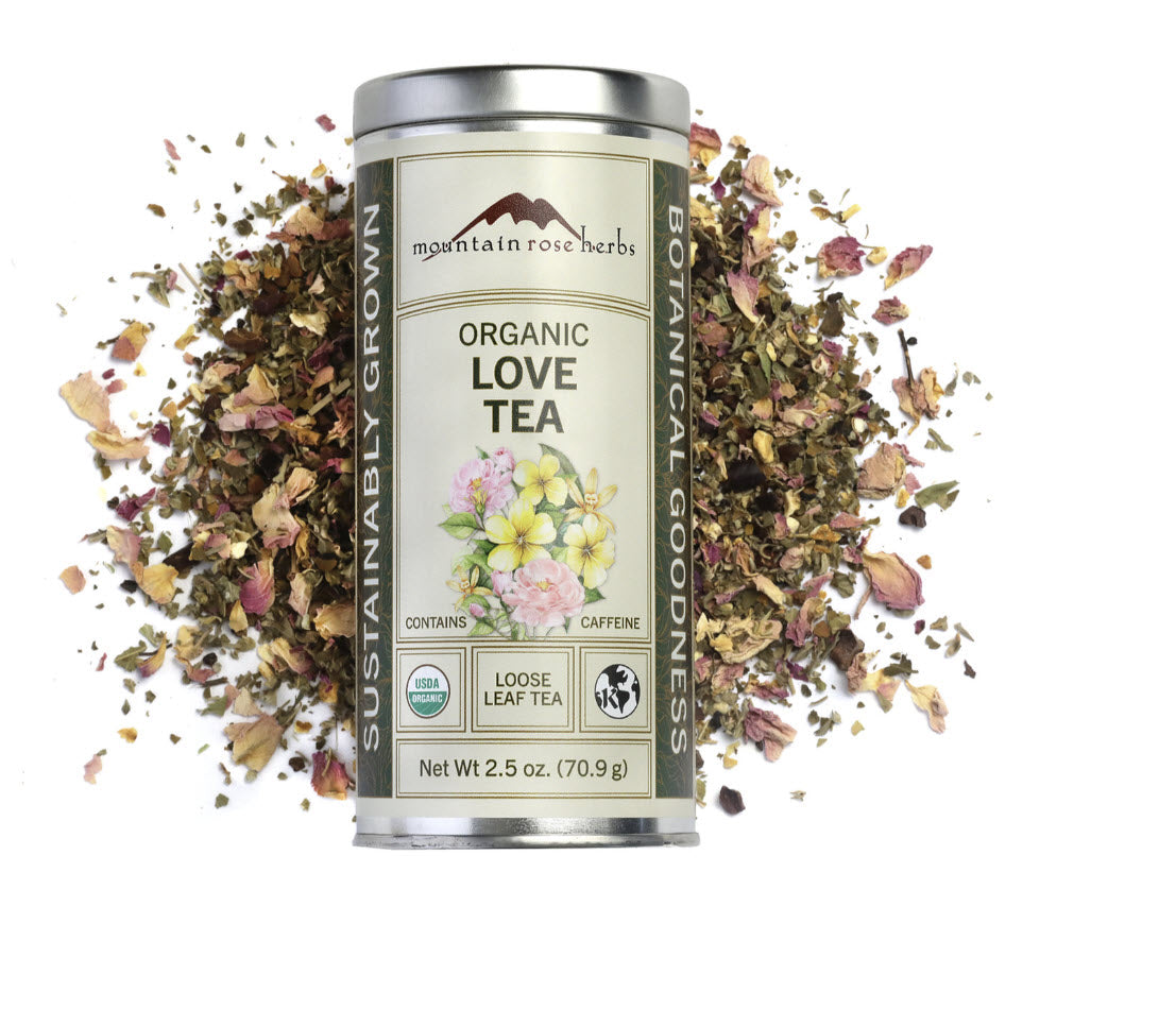 Love Tea Organic (2.5 oz, Tin canister)