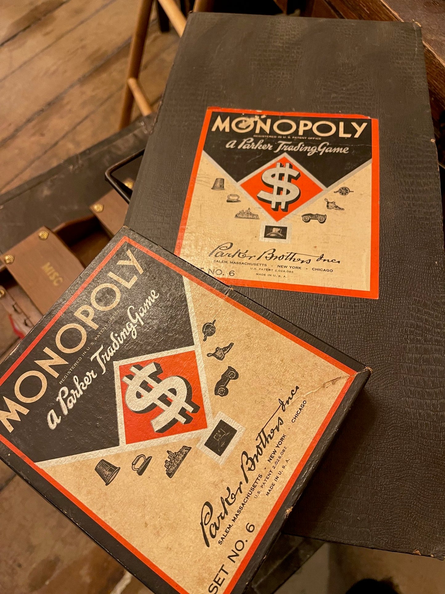 Vintage 1951 Monopoly Game