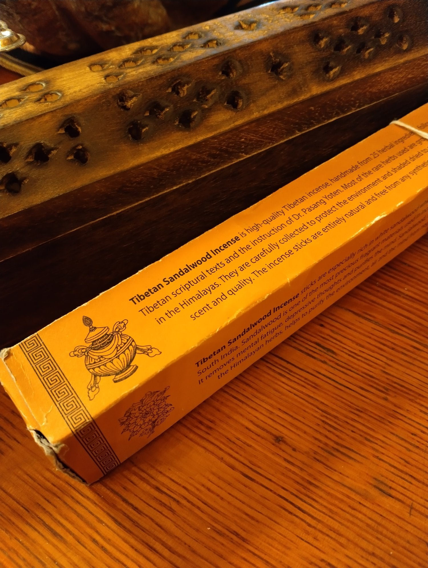 Sandalwood Incense - Pure Tibetan Herbal Herbal Blend