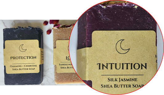 Silk Jasmine Soap Bar w/Shea Butter (Organic)