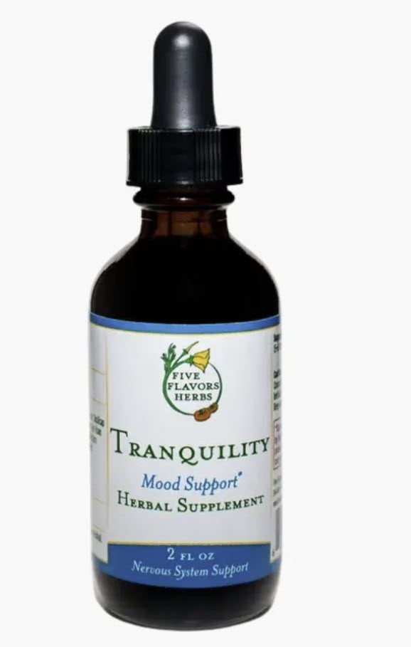 Tranquility Mind Support Herbal Supplement (Organic) with Kava Root, Skullcap, & California Poppy
