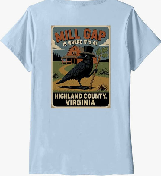 V-Neck (Women's) MILL GAP IS WHERE IT'S AT! By Townsend Draft Goods