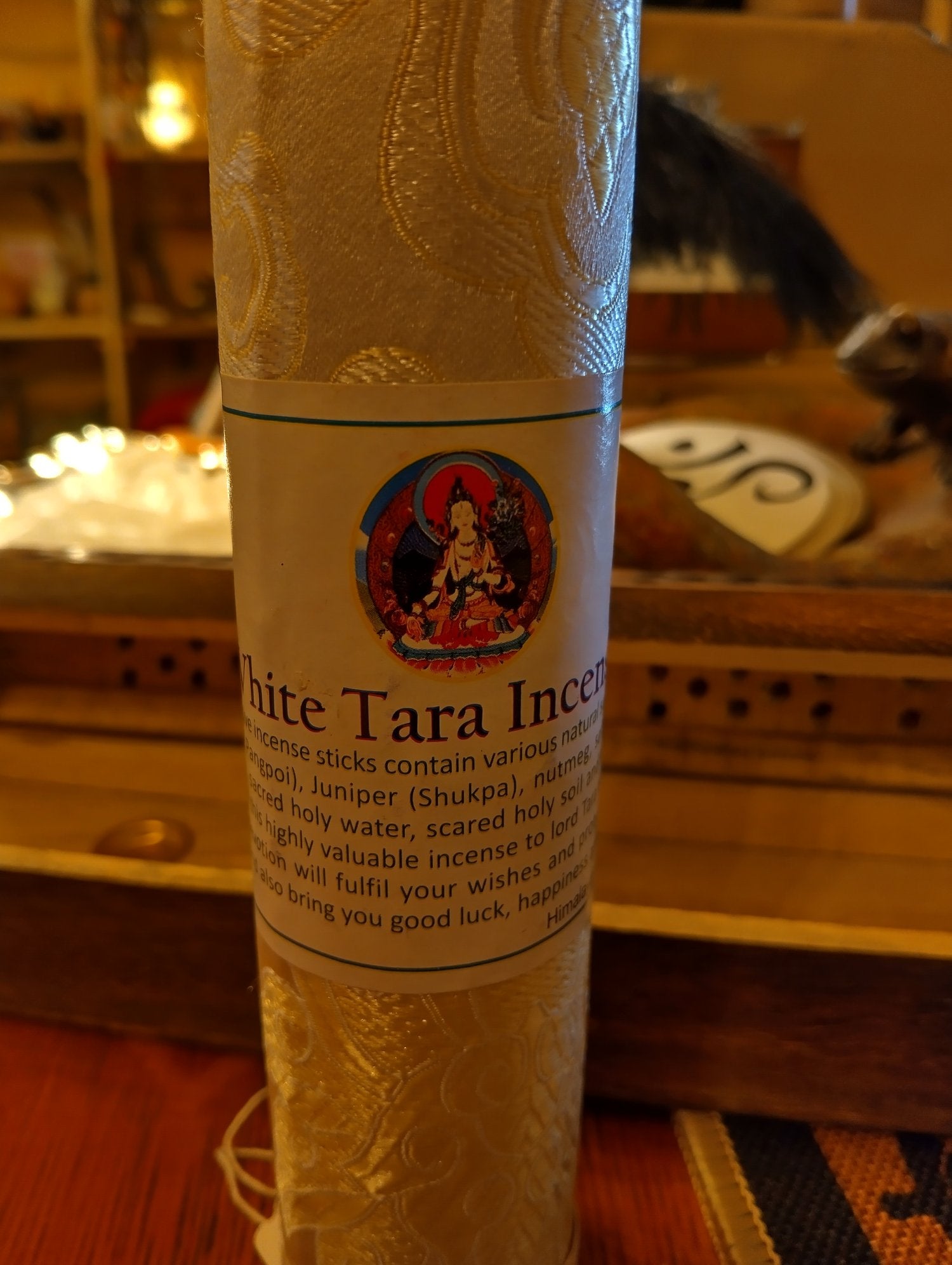 Goddess White Tara Incense - Compassion, Wisdom, & Longevity