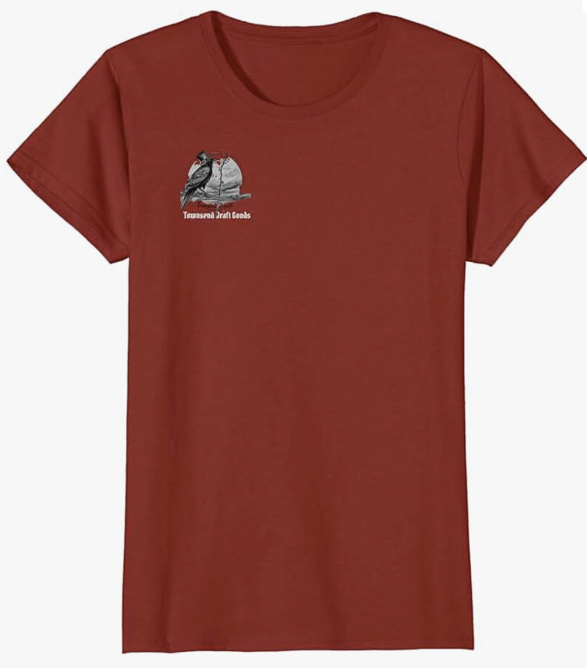 Women's Red t-shirt - Front - Mill Gap, Virginia