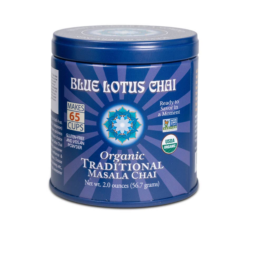 Blue Lotus Chai is at Townsend Draft Goods