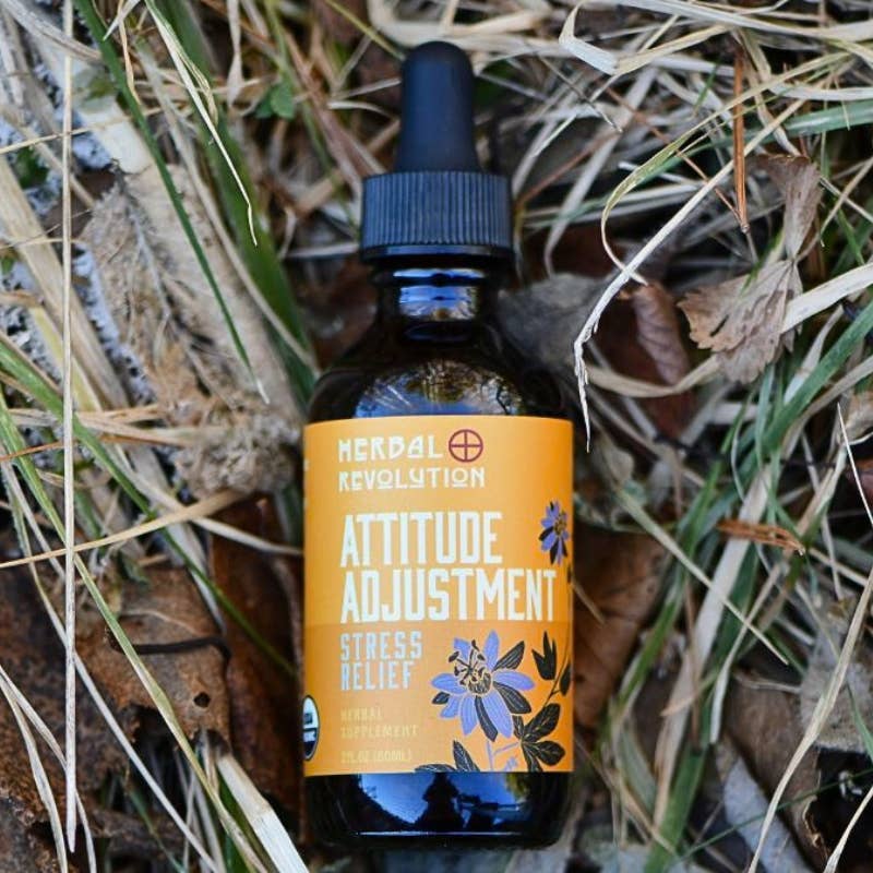 Back in stock! Attitude Adjustment: Stress & Anxiety Relief Elixir