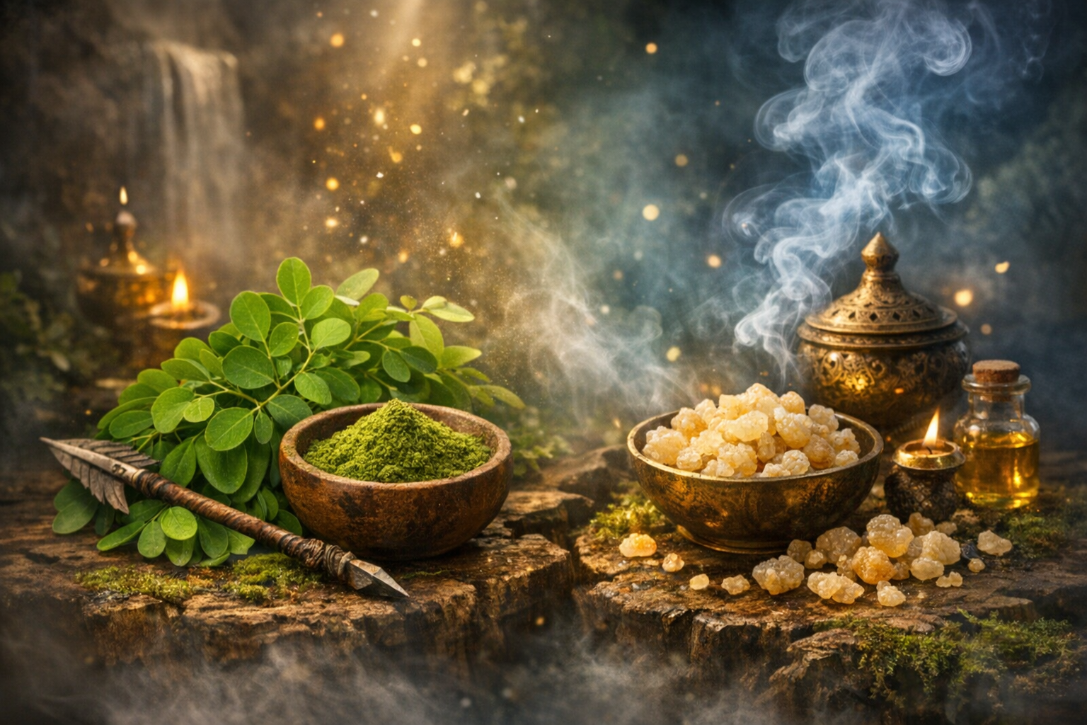 Moringa and Boswellia - Two Ayurvedic Herbs
