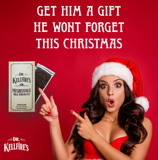 Introducing Decadent, Mood-Enhancing Chocolate! Get him a gift he won't forget this Christmas.