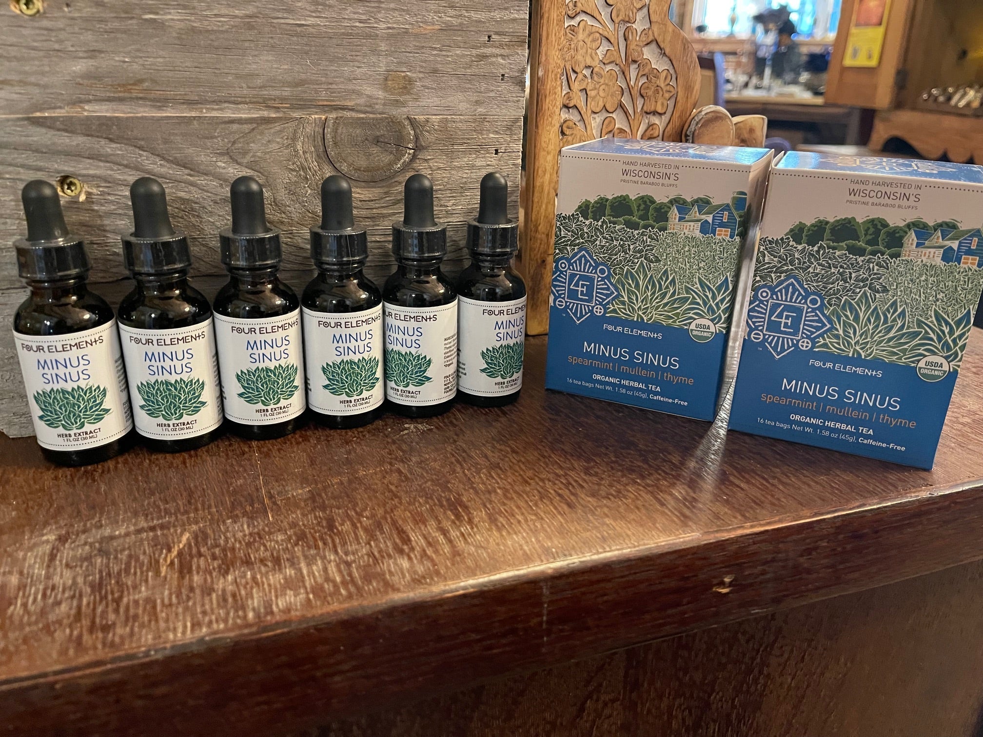 Back in stock! Minus Sinus Tincture - A Fresh Herb Extract