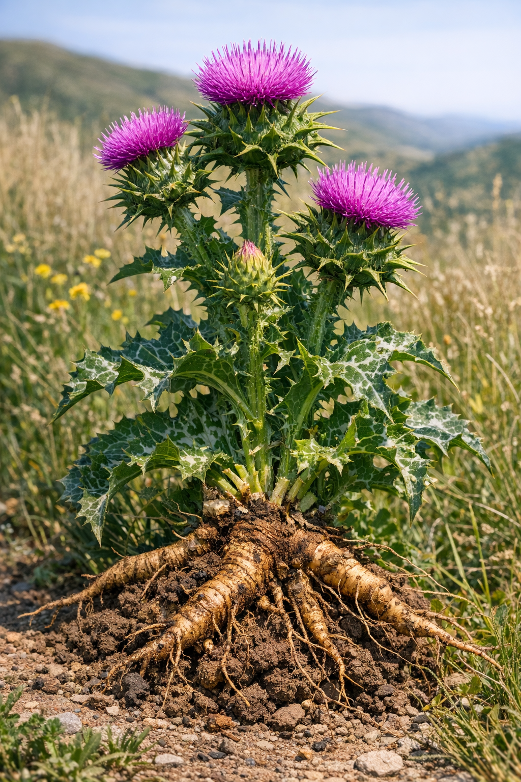 Milk Thistle is a friend to the Liver