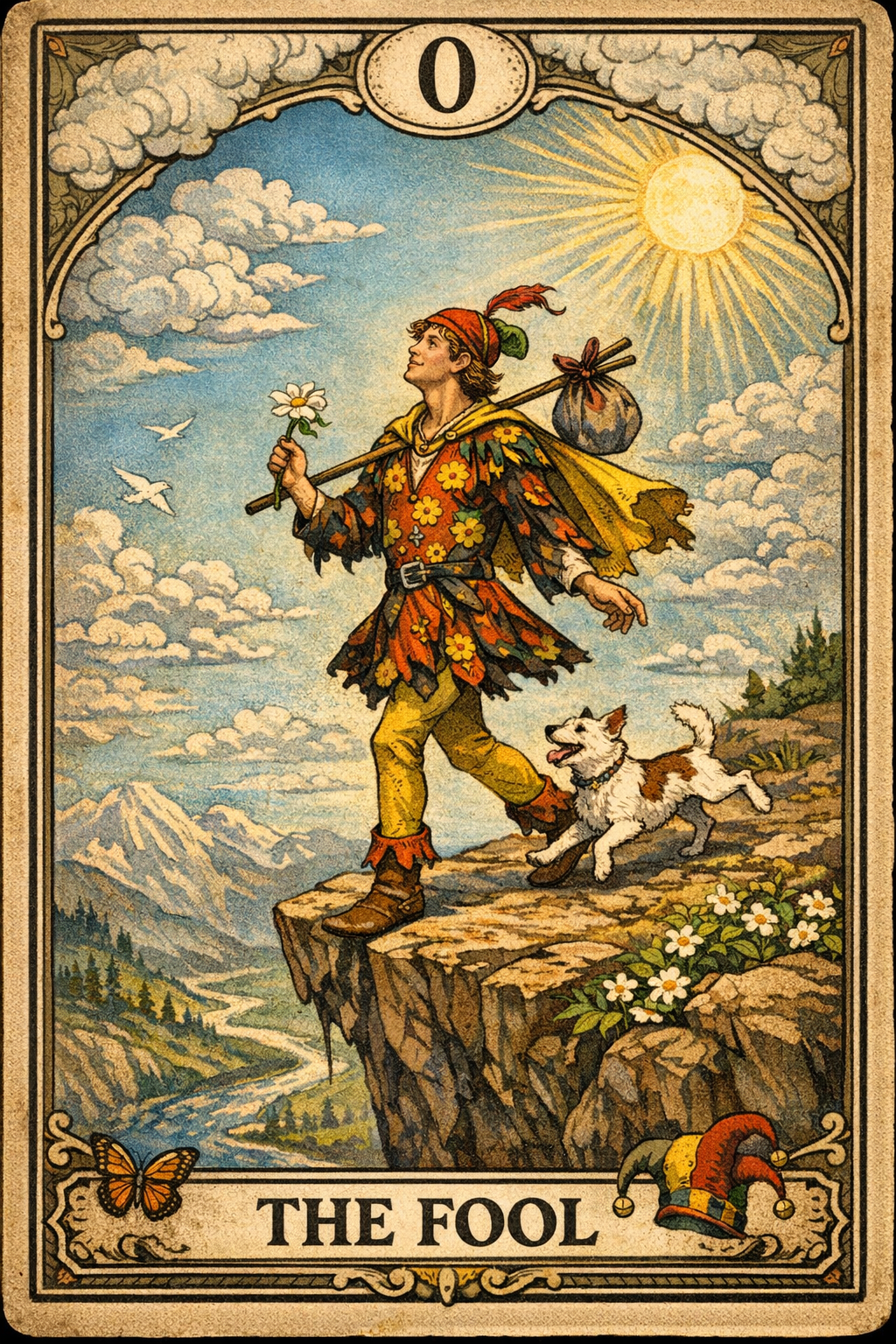 April 1, The Fool Tarot Card, and New Beginnings