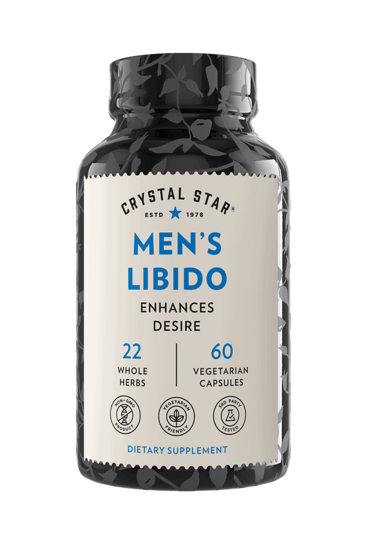 Back in stock - Men's Libido: Aphrodisiac made from 22 whole herbs