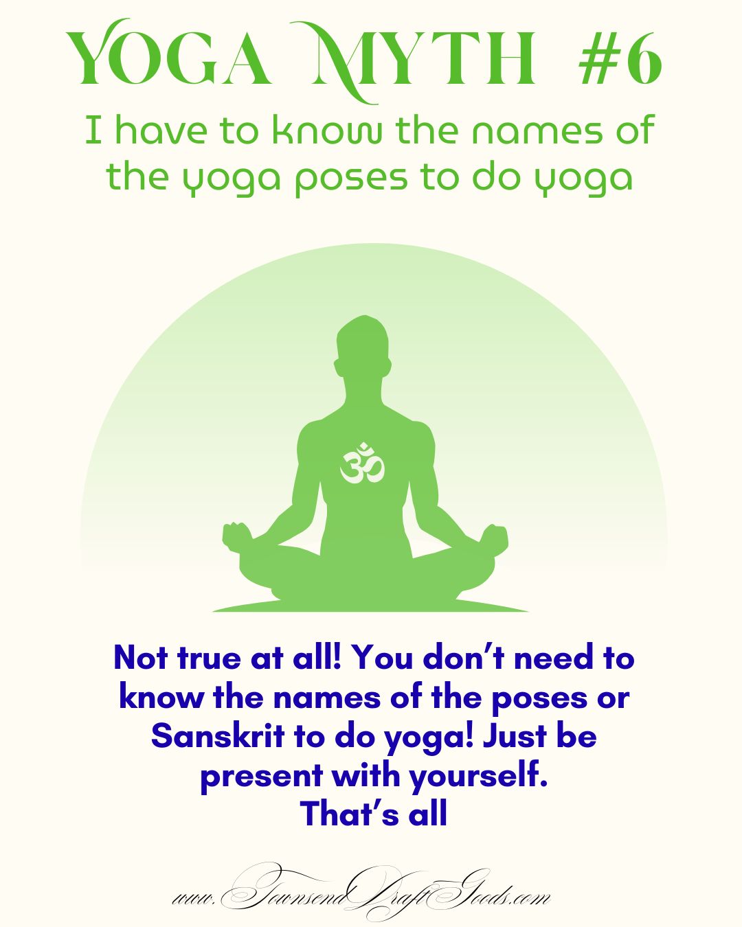 Yoga Myth #6