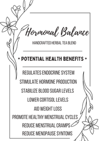 Hormonal Balance Handcrafted Herbal Tea Blend