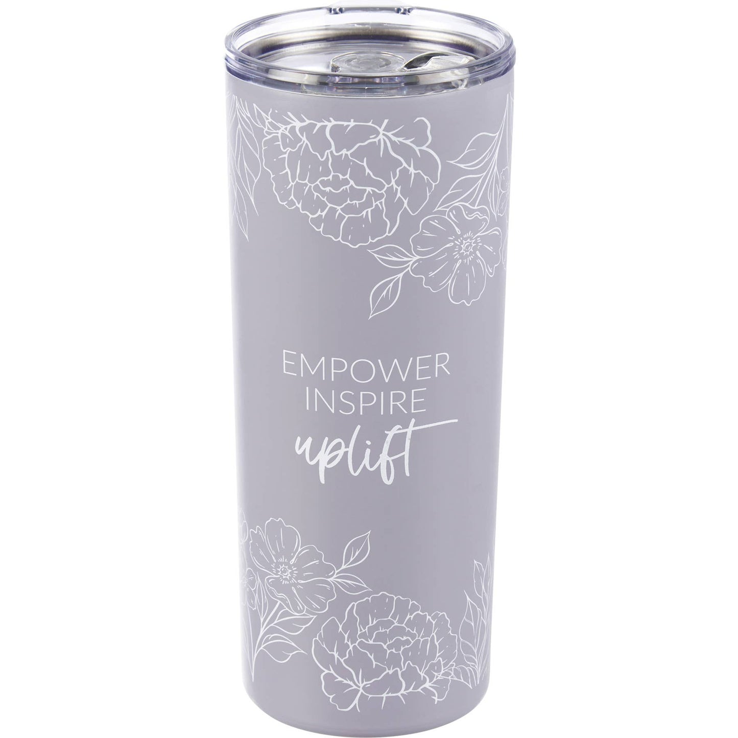 Tea Tumbler - Empower Inspire Uplift