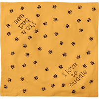 Reversible Pet Bandana - i'm a bad ass (Small - 16"x16")