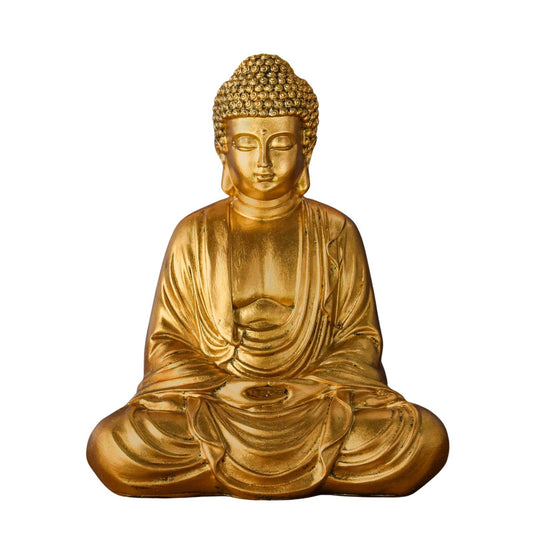 Meditation Buddha Statue Gold