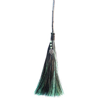 Besom with Celtic Knot and Green Aventurine