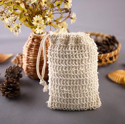 Natural Fiber Soap Sack