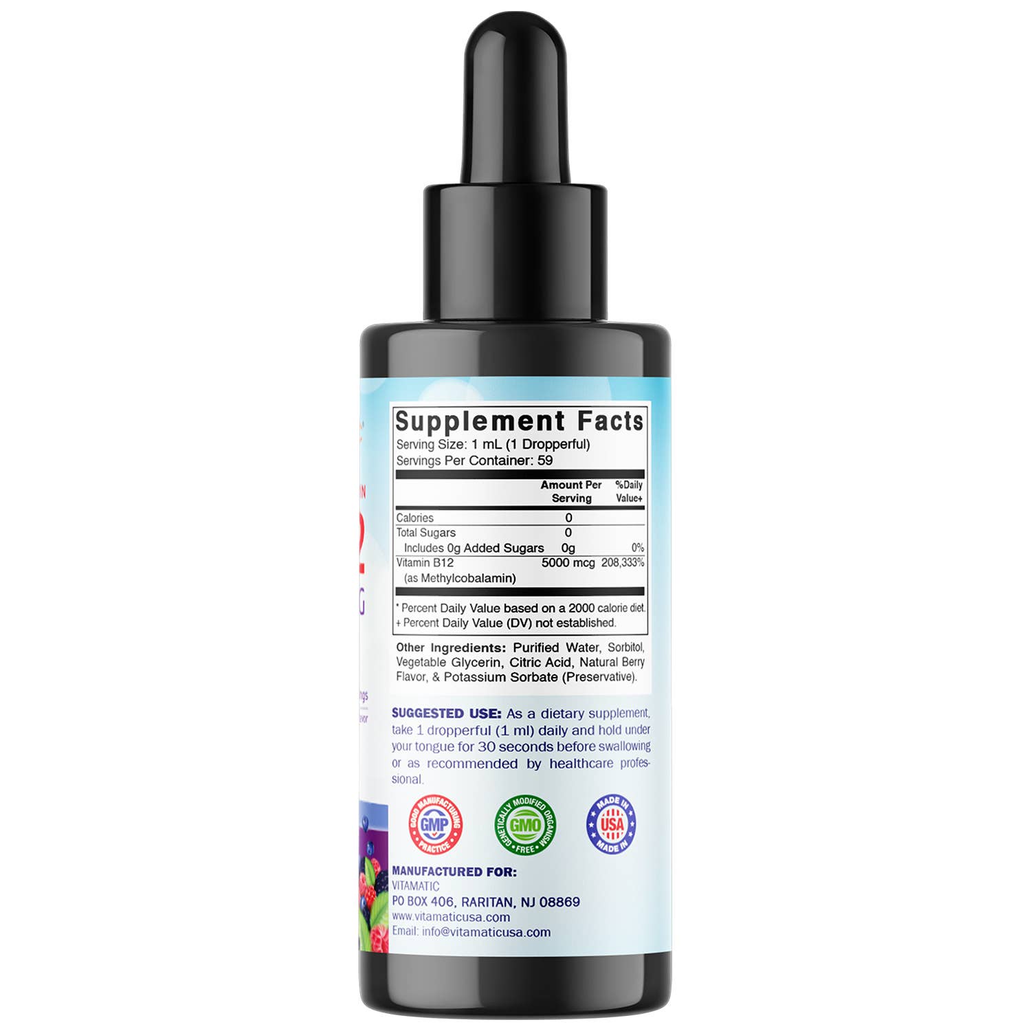 Liquid B12 - 5000 mcg (2oz)