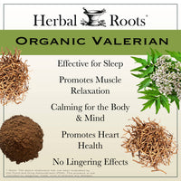 Valerian Root Capsules (Organic)