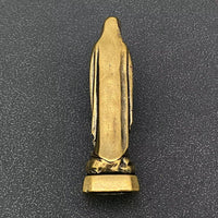 Small Brass Virgin Mary Statue