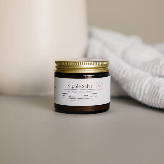 Nipple Salve - Organic Ingredients, Baby Safe