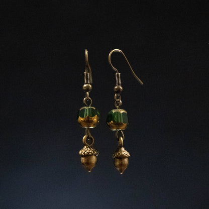 Ancient Wisdom Acorn Earrings