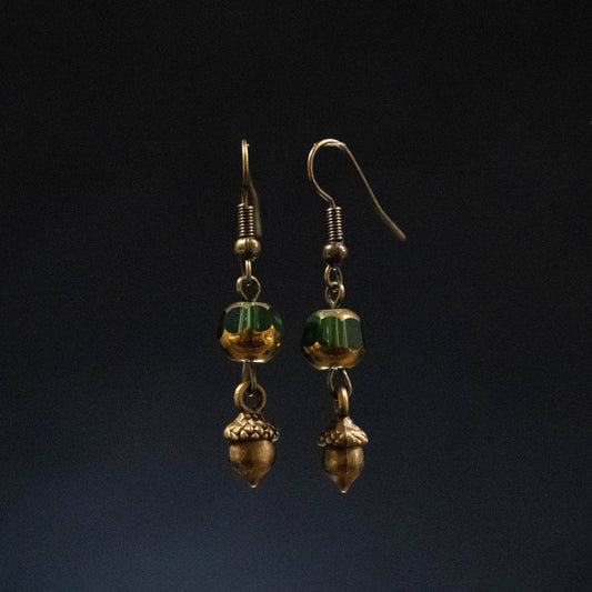 Ancient Wisdom Acorn Earrings