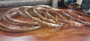 Hand Made Copper Bangle Bracelet - Thick 6-Gauge