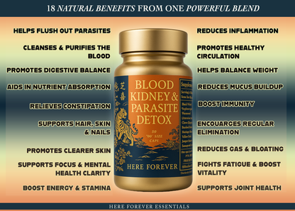 Blood Kidney & Parasite Detox Capsules