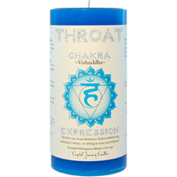 Throat Chakra (Vishuddha) Candle
