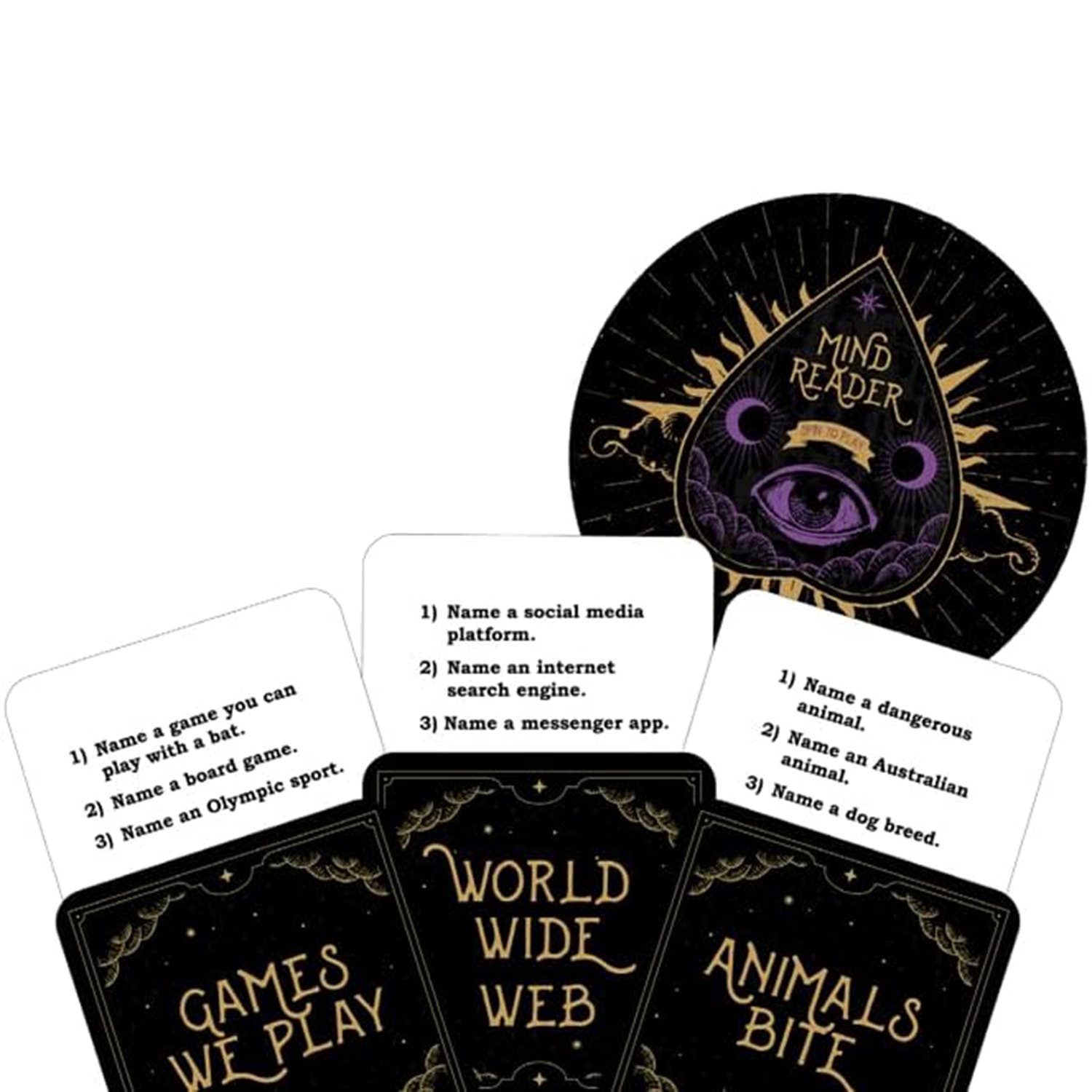 MIND READER, The Psychic Party Game
