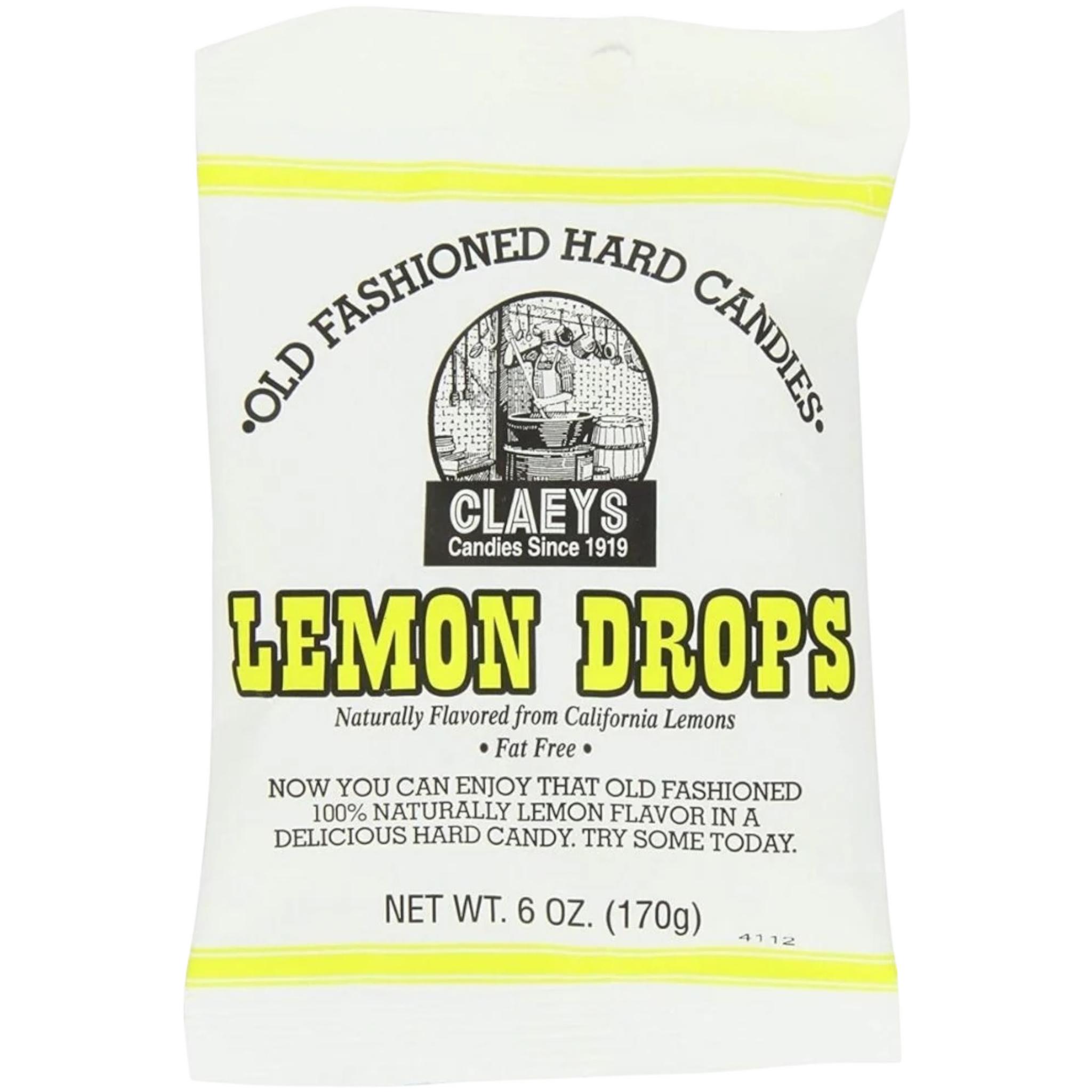 Claeys Old Fashioned Hard Candies Lemon Drop