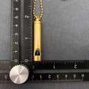 18K Gold Plated Whistle Necklace