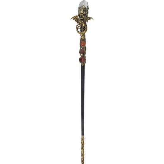 Clear Quartz Dragon Wand