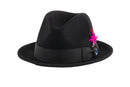 Trilby Black Hat