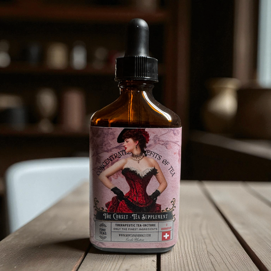 Victorian Corset Weight Support Herbal Tea elixir Drops