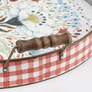Tea Time Tray! Hand Painted Floral Design