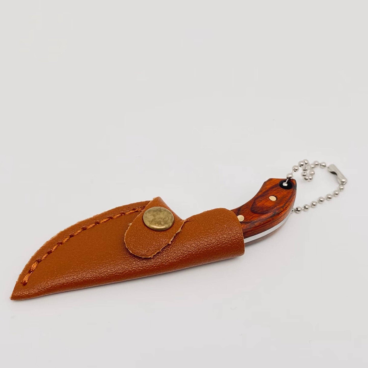 Wooden Handle Mini Stainless Steel Knife