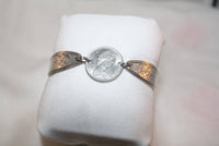 Coin Bracelet made from Spoons & Forks