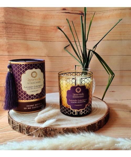 Ayurveda Candle - Lavender Lemongrass