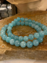 Natural Amazonite Bracelet (8mm)